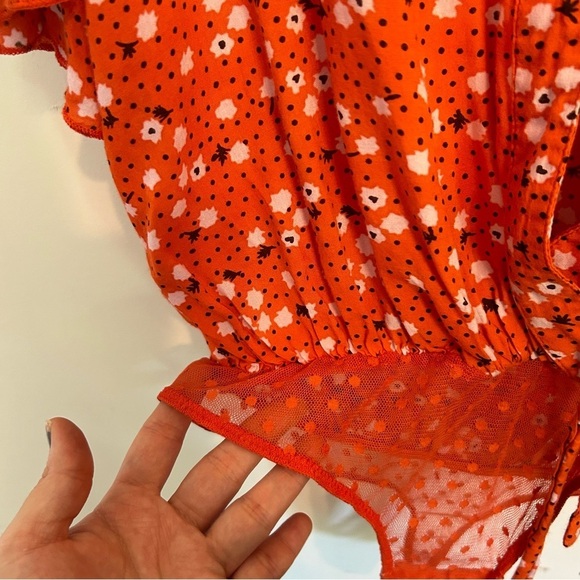 Free People Call Me Later Bodysuit Top - Picture 7 of 10